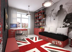 Дизайн спальни для маленькой комнаты для подростка