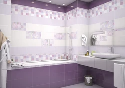 Фиолетовый Дизайн Ванны