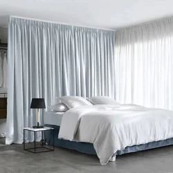 Curtains for bedroom design photo 2020