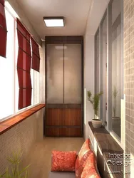 Design Of A Balcony In An Apartment Photo 3 Meters Design