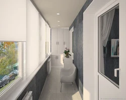 Design Of A Balcony In An Apartment Photo 3 Meters Design