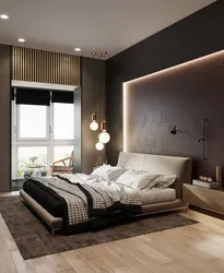 Bedroom design in an apartment