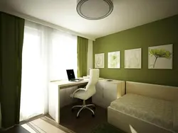 Длинная Спальня С Балконом Дизайн