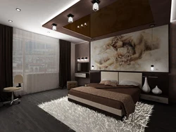 Bedroom design 25 sq.m.