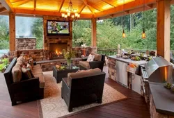 Summer Kitchen Terrace Design