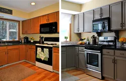 Remodeled Kitchens In Apartment Photo