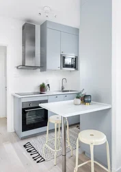 Kitchen interior design small wall