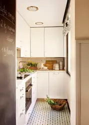 Кухня Интерьер Дизайн Маленькая Стены