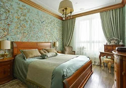 Design of a bedroom 15 sq m in a modern style