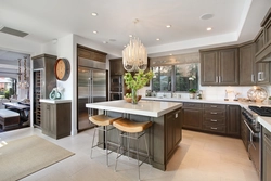 Kitchen Dining Room Design With Island