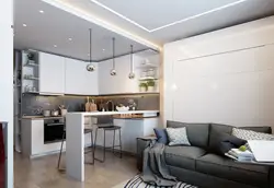 Kitchen 23 Square Meters Design