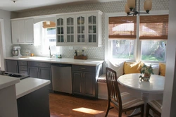 Photo of the kitchen near the window photo