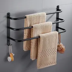 Bathroom towel holder photo