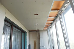 Photo of loggia ceilings
