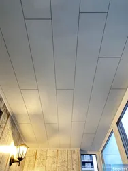 Photo of loggia ceilings