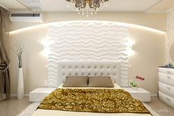 Bedroom design 3d panels