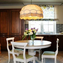 Round Table In The Kitchen Interior