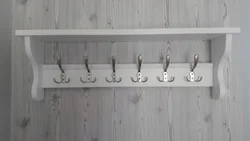 DIY Wooden Hanger For The Hallway Photo Made From Wood