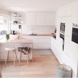 Скандинавский дизайн квартиры кухня