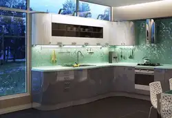 Кухня фото дизайн стекло