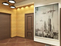 Paintings In The Interior Of The Hallway In A Modern Style