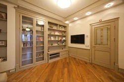 Living Room Interior With Built-In Wardrobe Photo