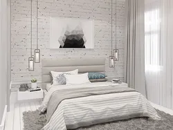 Bedroom Design With Bricks