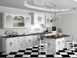 Белая Кухня С Какими Обоями Сочетается Фото