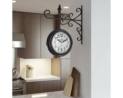 Wall Clock For The Kitchen In The Interior