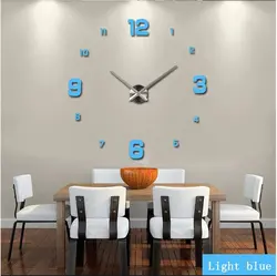 Wall clock for the kitchen in the interior