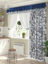 All photos of kitchen curtains are on one side