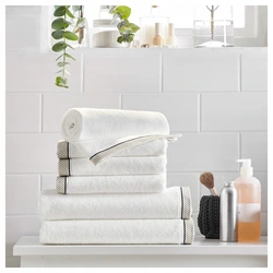 Bathroom towels design