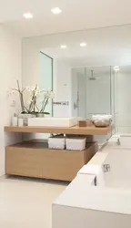 Тарҳи ванна бо countertop