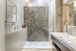 Дизайн ванной с мозаикой и плиткой