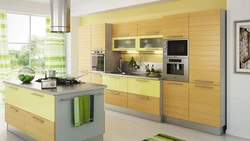Дизайн комбинированных кухонь цветов