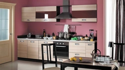 Design of combined kitchen colors