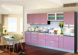 Design of combined kitchen colors