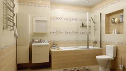 Selection Of Bathroom Tiles From Photos