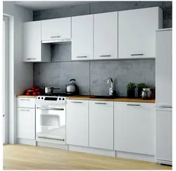 Фасад кухни белого цвета фото