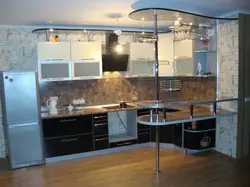 Kitchen Sets With A Bar Counter For A Small Kitchen Corner Photo