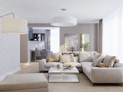 Дизайн гостиной в квартире в светлых тонах современный стиль фото