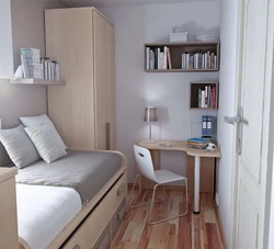 Маленькая Спальня С Комодом Дизайн