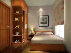 Small bedroom with chest of drawers design