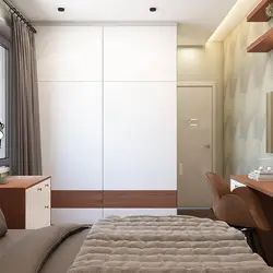 Маленькая спальня з камодай дызайн