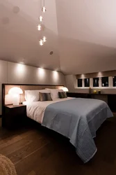 Потолок с софитами спальня фото