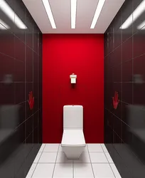 Mənzildə kafel dizaynında tualet
