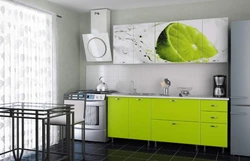 Lime Kitchen In The Interior