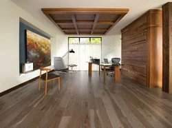 Photo of laminate flooring in an apartment