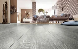 Photo of laminate flooring in an apartment