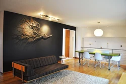 Modern Wall Decoration In The Living Room Photo